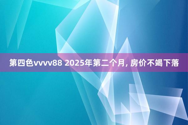 第四色vvvv88 2025年第二个月, 房价不竭下落