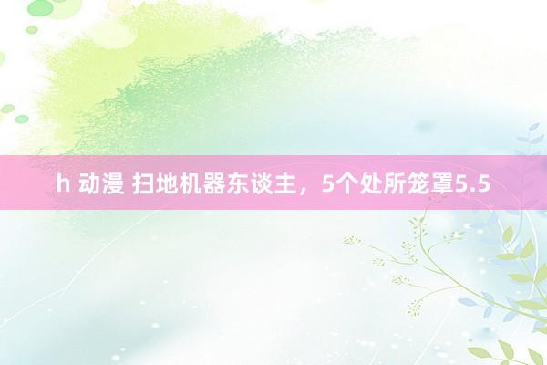 h 动漫 扫地机器东谈主，5个处所笼罩5.5